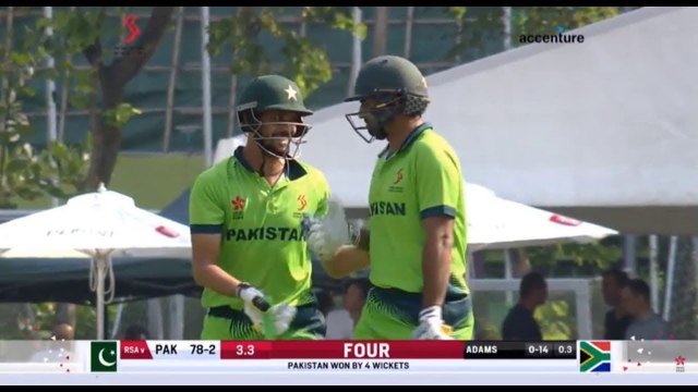 Pakistan Vs South Africa -HONG KONG SIXES 2017