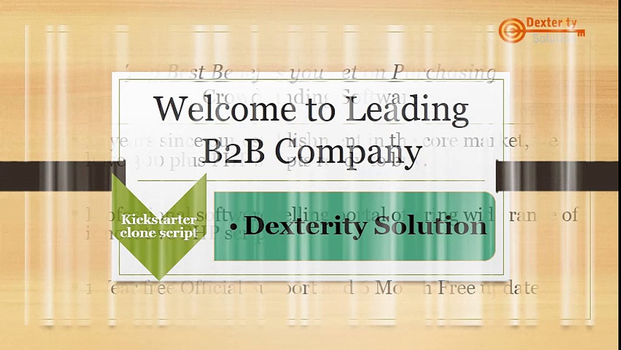 Crowdfunding Software - Dexterity Solution - Fundrasing Software