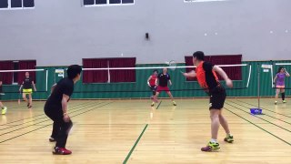badminton mens doubles A Class The world is wide and there are many abilities.