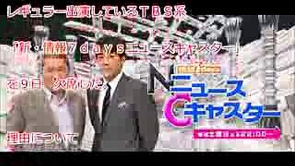 安住紳一郎アナ、たけしがいないと番組スタッフ４０人減った…。ＴＢＳ情報番組欠席。