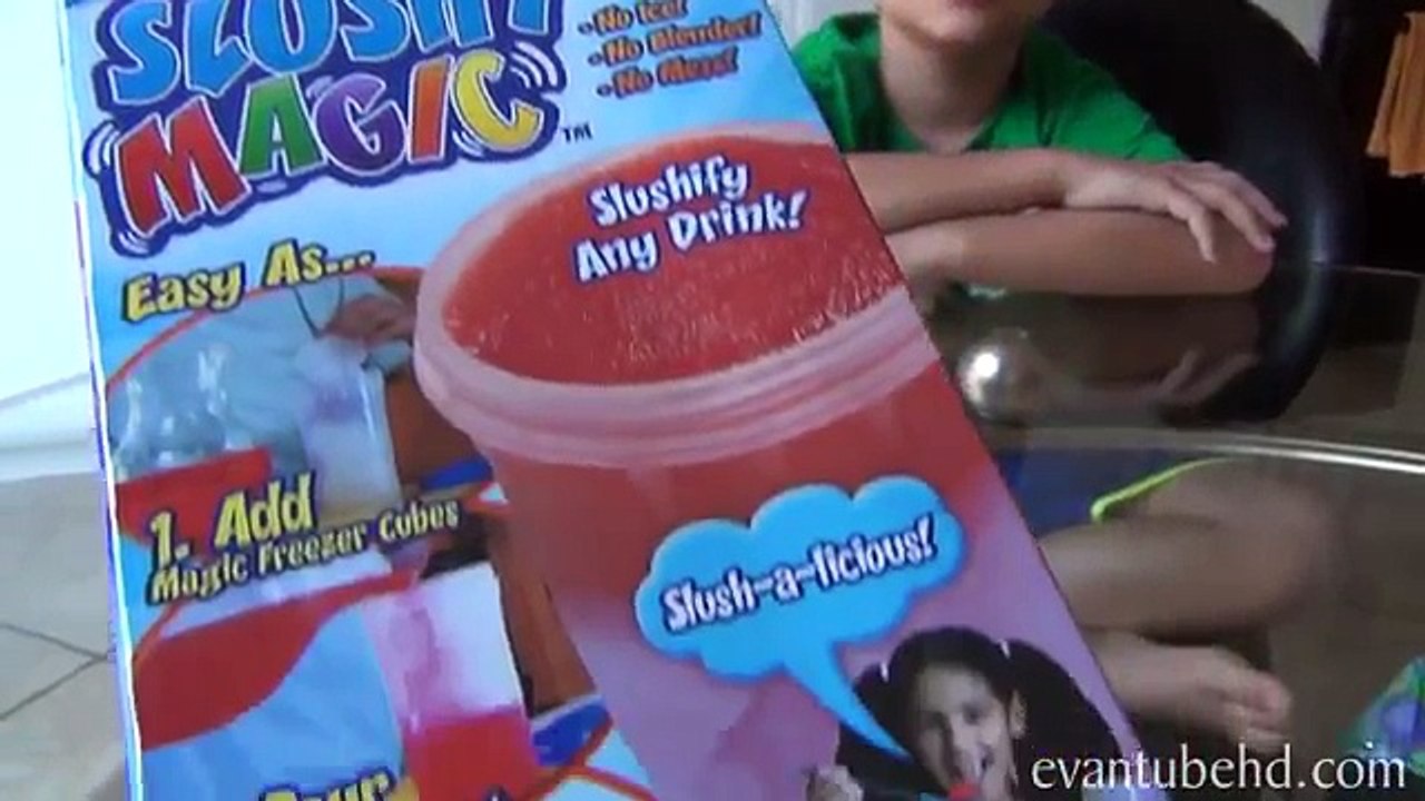 SLUSHY MAGIC!!! Product Review & Demo with EvanTubeHD