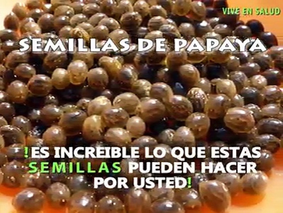 Propiedades de las semillas de Papaya
