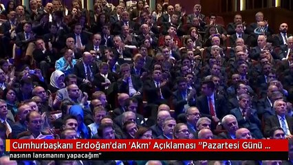 Cumhurbaşkanı Erdoğan'dan 'Akm' Açıklaması "Pazartesi Günü Yeni Opera Binasının Lansmanını...