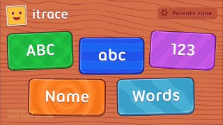 A-Z Lowercase Handwriting with iTrace App for Kids
