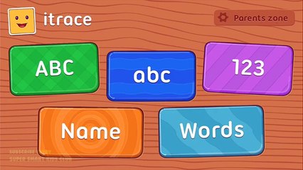 A-Z Lowercase Handwriting with iTrace App for Kids
