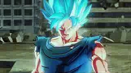 XV2 Manga Battles Perfected Super Saiyan Blue Goku and Hakai