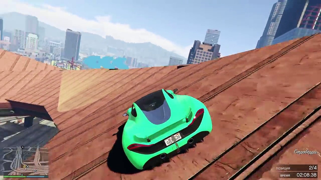 GTA 5 Гонки: Спираль Смерти!