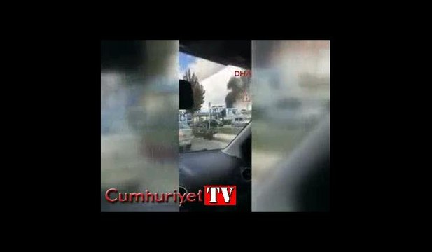 Tuzla'da akaryakıt istasyonunda patlama