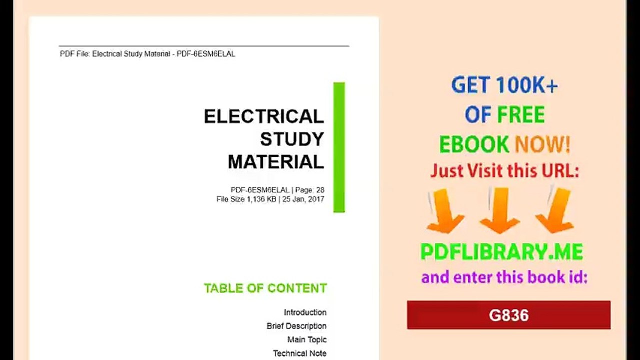 Electrical Study Material