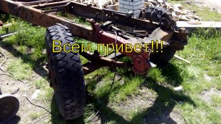 ПРИЦЕП ИЗ МЕТАЛОЛОМА /TRAILER FROM METALLOL