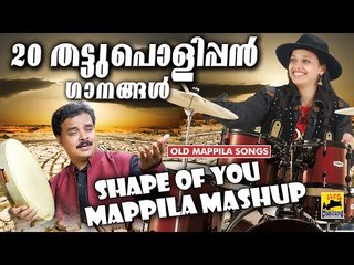 Shape Of You - 20 മാപ്പിളപാട്ടുകൾ  തട്ടുപൊളിപ്പൻ ശൈലിയിൽ - Malayalam Mashup - Non Stop Mappila Songs