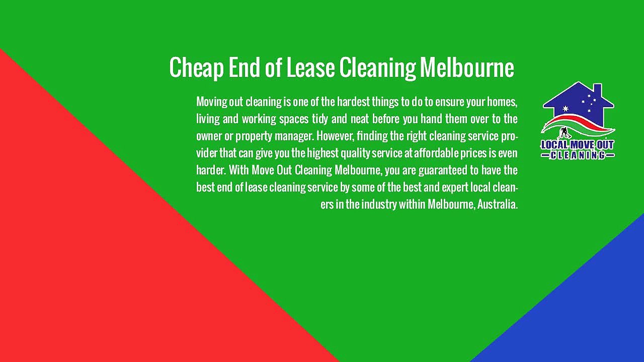 Cheap Move Out Cleaning Melbourne