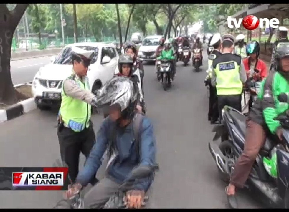 Operasi Zebra, Banyak Pengendara Putar Arah
