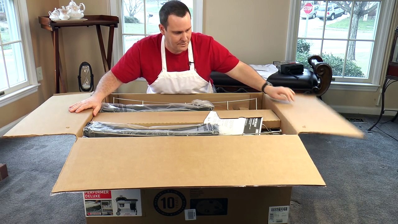 Weber Performer Deluxe BBQ Grill Unboxing & Assembling ~ Amy Learns to Cook