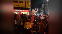 Defiant New Yorkers march in Halloween parade hours after terror attack