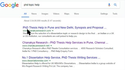Are you confused about PhD thesis topic?