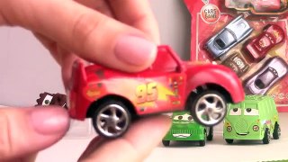 Disney Cars 2 Toys Pixar Unboxing Video Collection Review: Mater, Lightning McQueen, Finn McMissile