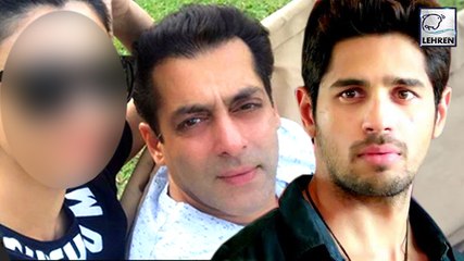 Sidharth Malhotra QUIT Race 3 Because Of Salman Khan's Actress