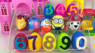 Super Surprise Eggs PAW Patrol Peppa Pig Toy Story Kinder Joy Hello Kitty Minions Iron Man Anpanman