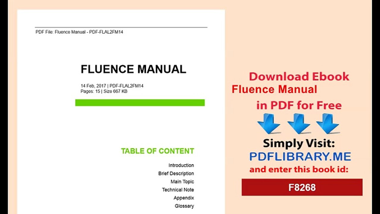 Fluence Manual