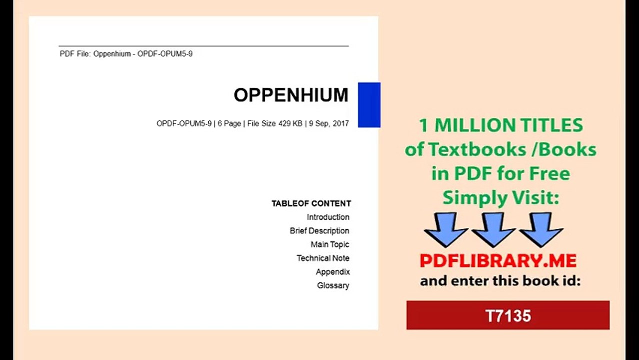 [PDF] Oppenhium [D0WNL04D]