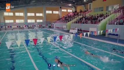 Kırgın Çiçekler 47.Bölüm Klip - Songül yüzme yarışmasında!