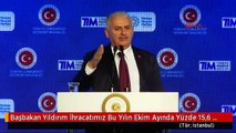 Başbakan Yıldırım İhracatımız Bu Yılın Ekim Ayında Yüzde 15,6 Artarak 13,5 Milyar Dolar Olarak...