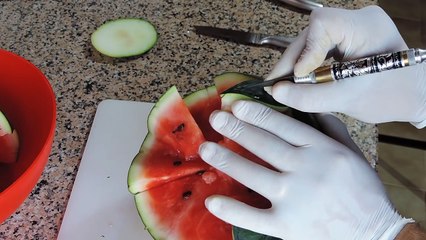 HOW YOU SCULPT A FLOWER IN WATERMELON - Model 4 By J Pereira Art Carving