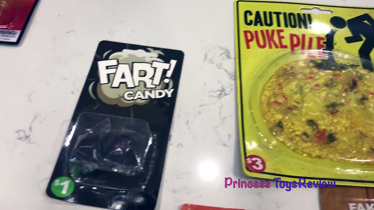 Princess Pranks for Funny Bad Kids Family Fun Gross Gummy Worm Eyeballs Bugs pretend playtime toys