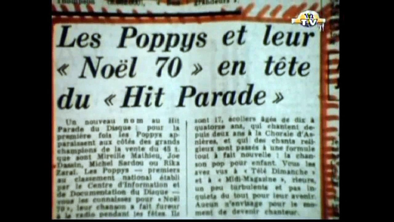 Clip de la chanson "Love, Lioubov, Amour", interprétée par Les Poppys - 1971