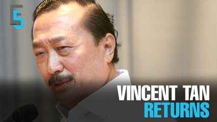 EVENING 5: Vincent Tan returns as BCorp Exec Chairman
