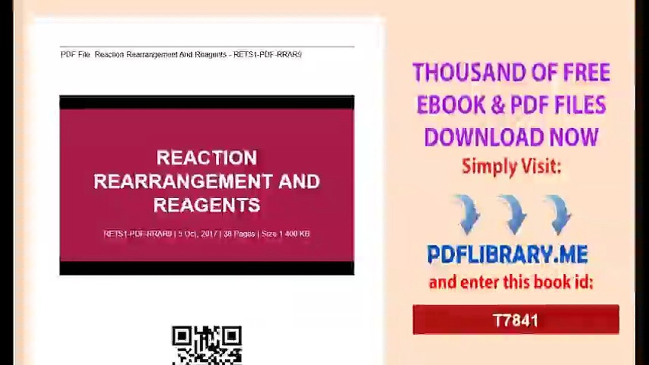 Reaction Rearrangement And Reagents