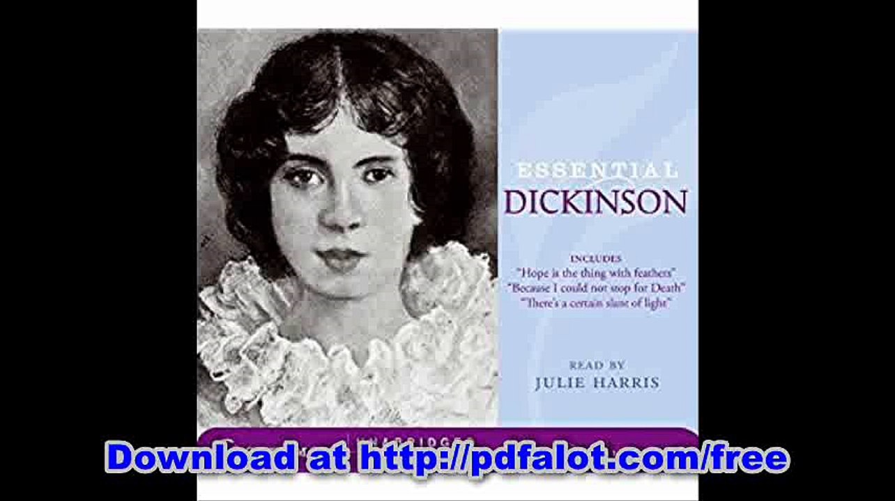 Essential Dickinson CD