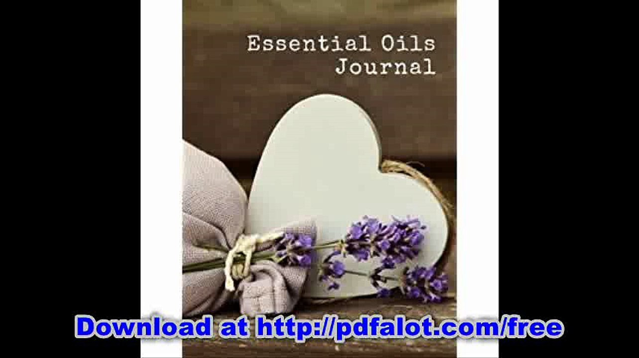 Essential Oils Journal (Lavender)