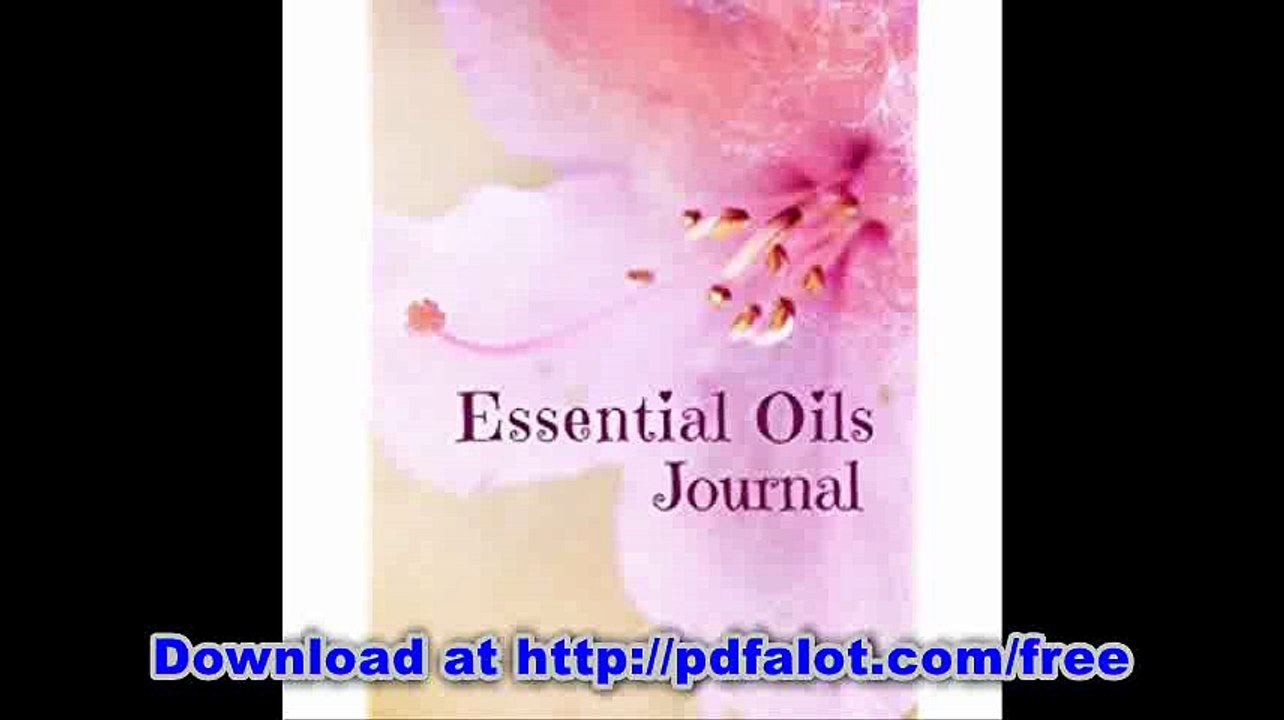 Essential Oils Journal (Pink Flower)