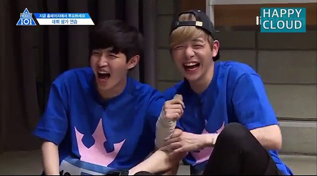 [프로듀스101]여주는 너니까 베베!!!