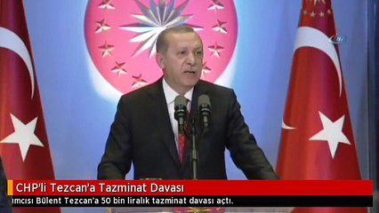 CHP'li Tezcan'a Tazminat Davası