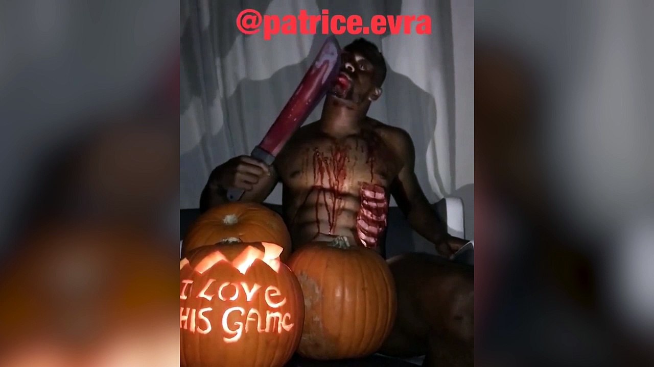 OM : Tonton Pat Evra toujours aussi fou pour haloween