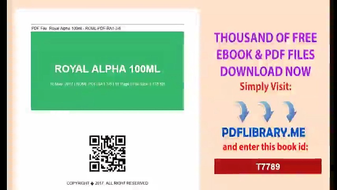 Royal Alpha 100ml