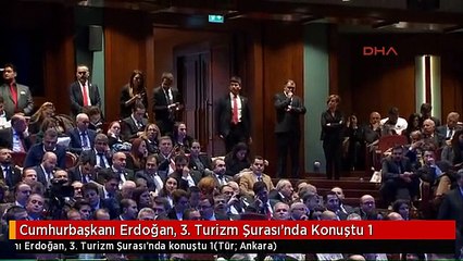 Cumhurbaşkanı Erdoğan, 3. Turizm Şurası'nda Konuştu 1