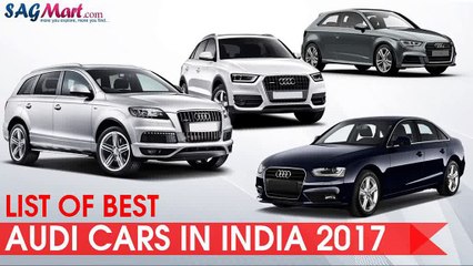 Information of the List of New Audi Cars in India