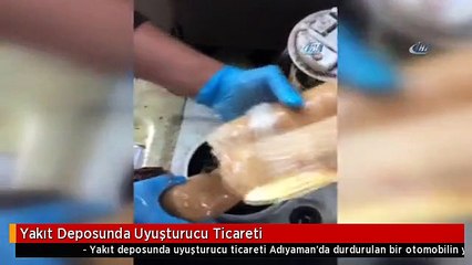 Yakıt Deposunda Uyuşturucu Ticareti