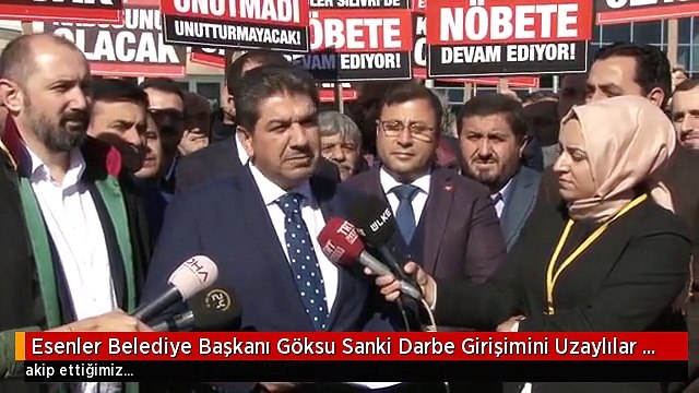 Esenler Belediye Başkanı Göksu Sanki Darbe Girişimini Uzaylılar Yapmış