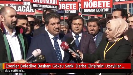 Esenler Belediye Başkanı Göksu Sanki Darbe Girişimini Uzaylılar Yapmış