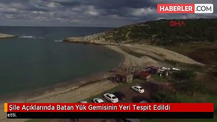 Şile Açıklarında Batan Yük Gemisinin Yeri Tespit Edildi