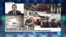 Attentat de New York : l''auteur de l''attentat de New York lié à l''EI et radicalisé aux Etats-Unis