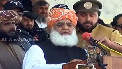 Maulana Fazal ur Rehman Taking on western culture in new Political parties