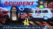 Hala 2 cars collided on indus Highway, 4 killed