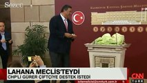 TBMM’de lahanalı basın toplantısı