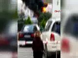 İstanbul'da benzin istasyonu patladı!